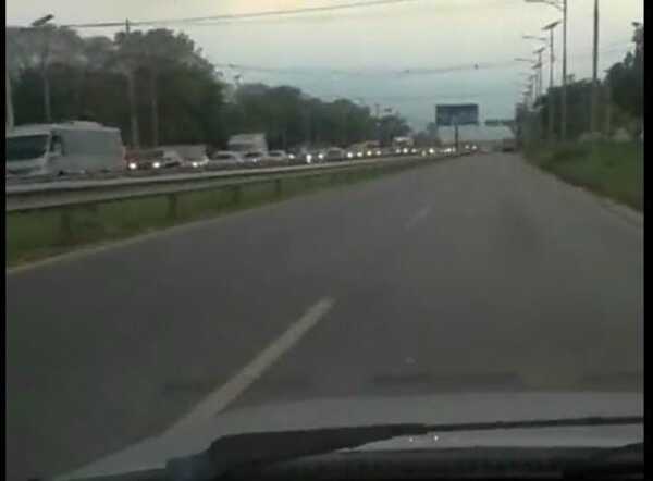 Calles colapsadas por juegos Odesur