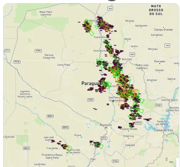 Tormentas eléctricas se anuncian en 11 departamentos - Nacionales - ABC Color