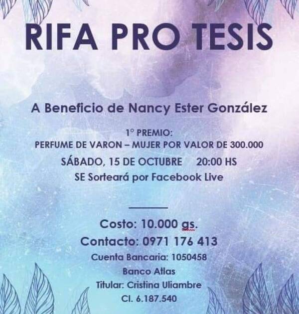 Crónica / Joven bombera y reservista de la Armada vende rifas para pagar su tesis y convertirse en ingeniera