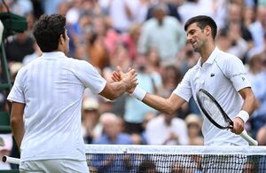 Djokovic arrolla al chileno Garin - El Independiente