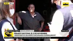 Feriado nacional el 9 de noviembre - ABC Noticias - ABC Color