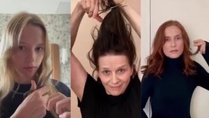 Diario HOY | Artistas francesas como Huppert y Cotillard se cortan un mechón en solidaridad con Irán