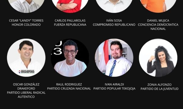 Organizan debate entre candidatos a gobernador del Alto Paraná