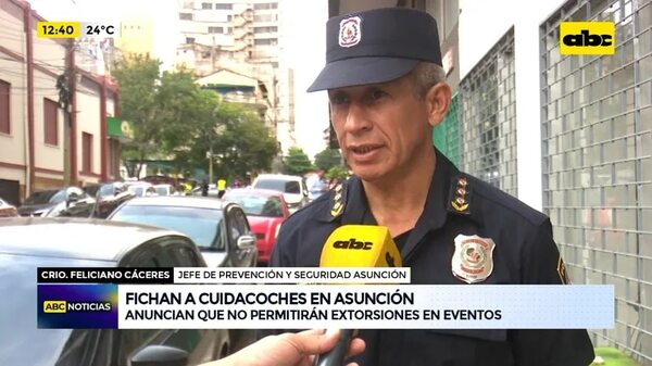 Fichan a cuidacoches en Asunción - ABC Noticias - ABC Color