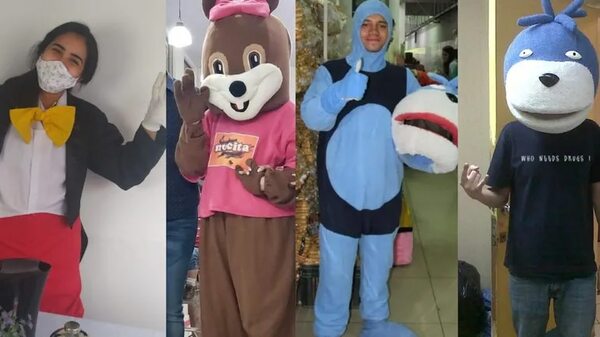 Tirika: otras “mascotas” reviven recuerdos y revelan su identidad bajo el traje - Nacionales - ABC Color
