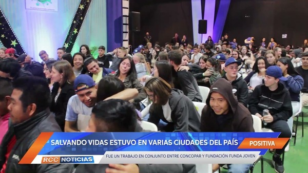 El Programa Salvando Vidas realizó distintas actividades en el marco del mes de la juventud