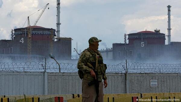 Rusia se apropia ilegalmente de la central nuclear ucraniana de Zaporiyia