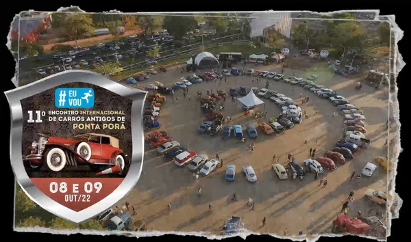 Se realiza este fin de semana el 11º Encuentro Internacional de Autos Antiguos de Ponta Porã - Radio Imperio