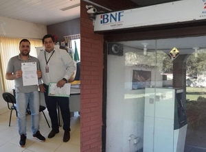 BNF habilitará cajero automático en San Patricio