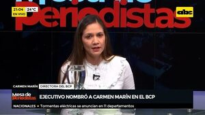 Carmen Marín asume dirección del BCP - Mesa de Periodistas - ABC Color