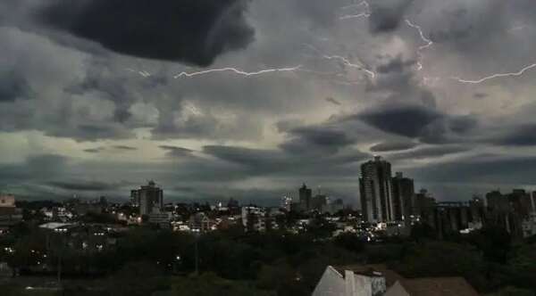 Jueves cálido a fresco y con lluvias dispersas, anuncia Meteorología - Noticiero Paraguay