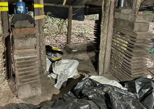 Destruyen campamento narco en Capitán Bado con más de 1 tonelada de droga - Noticiero Paraguay