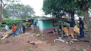 Sugestivo desalojo de familias en Minga Guazú afincadas en supuestas tierras municipales - La Clave