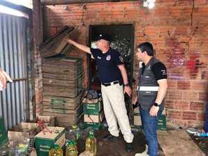 Diario HOY | Incautan aceite en Chaco'i presuntamente ingresado de contrabando