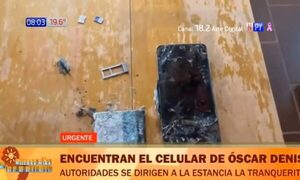Encuentran celular de secuestrado Óscar Denis