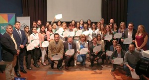 Técnicos municipales recibieron diploma de Planificación y Regulación del Desarrollo Territorial Metropolitano - .::Agencia IP::.