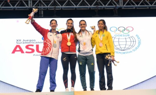 El Team Paraguay sumó 19 medallas, hasta ayer