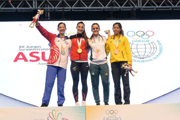 El Team Paraguay acumula 19 medallas en lo que va de los Juegos Odesur - El Trueno