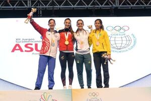 Paraguay lleva 19 medallas en los Odesur