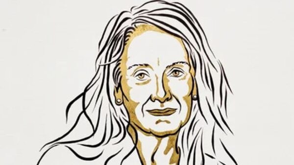 El premio Nobel de Literatura 2022 fue otorgado a la escritora francesa Annie Ernaux