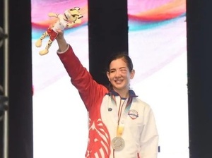 La emoción de Jennifer Servín tras conquistar la medalla de plata: 'Estoy demasiado feliz'