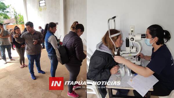  SAN JUAN DEL PNÁ: BRINDAN ATENCIONES OFTALMOLÓGICAS GRATUITAS