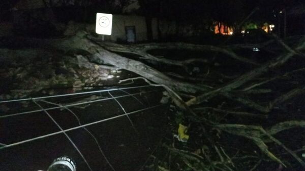 Familia quedó atrapada en su casa tras temporal