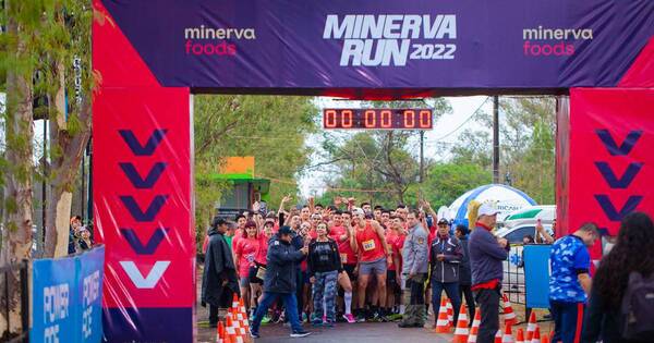 La Nación / Colectan 1.200 kg de alimentos a través de corrida solidaria