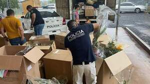 Entre orquídeas pasaron fusiles a nuestro país