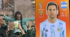 La Nación / Cantante de Conociendo Rusia se volvió viral al abrir figuritas del mundial: “¡Es Messi!”