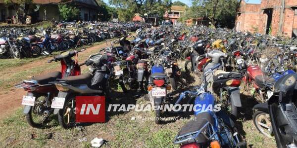 SUBASTARÁN VEHÍCULOS QUE SE ENCUENTRAN EN CORRALÓN MUNICIPAL DE ENCARNACIÓN