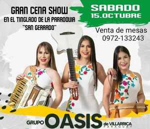 Una Cena Show de primer nivel en la parroquia San Gerardo - Radio Imperio