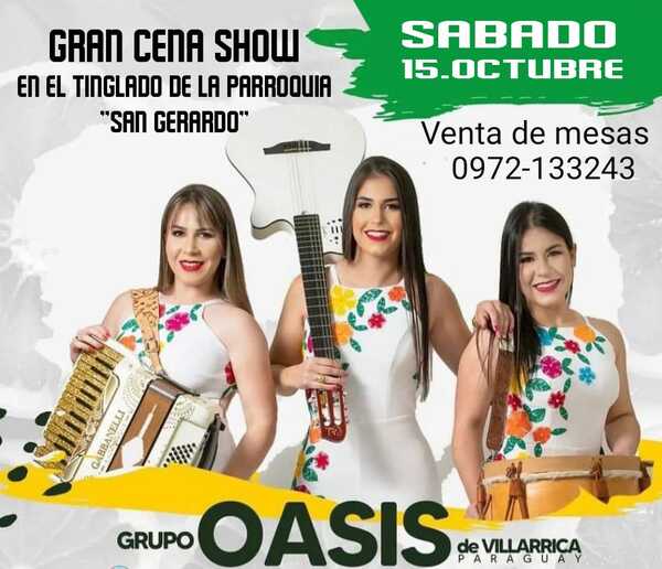 Una Cena Show de primer nivel en la parroquia San Gerardo - Radio Imperio