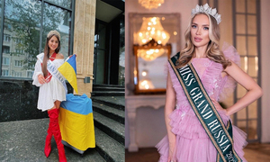 Miss Ucrania protesta por compartir habitación con la participante de Rusia - OviedoPress