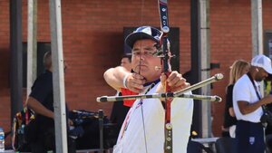 José Centurión, competidor de tiro con arco: 'Mi jefa compró las entradas para que mis compañeros vinieran a apoyarme'