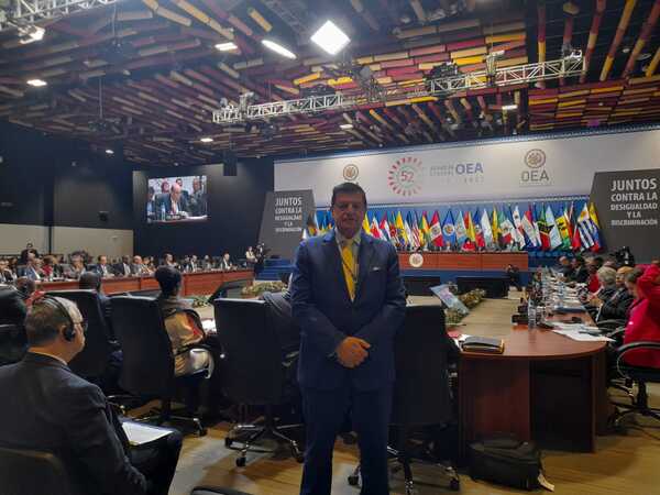 La AEL a través de su canciller participa como observador en Reunión de Cancilleres de la OEA.