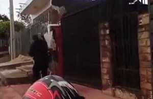 Ujier fue agredido al notificar a un hombre