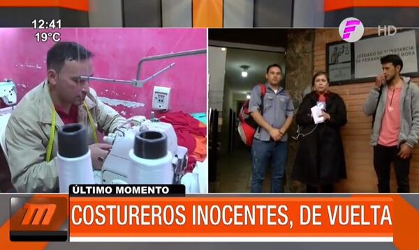 Absuelven por segunda vez a los costureros | Telefuturo