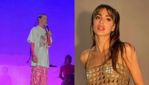 Tini se refirió en un concierto a los dichos de los periodistas paraguayos - Teleshow