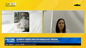 Quimfa fabricará en Paraguay mesna - Factor Clave - ABC Color