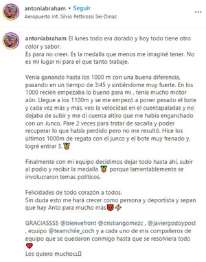 Remera chilena habla de “temas políticos” tras protesta - Paraguaype.com