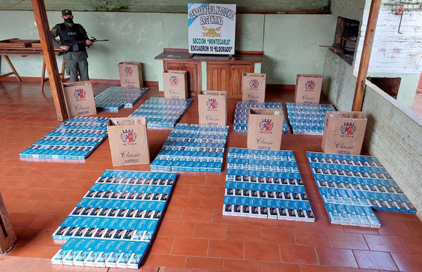 GOLPE AL CONTRABANDO DE CIGARRILLOS DE EMPRESA PARAGUAYA. 