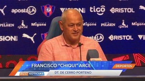 Cerro Porteño vs Sportivo Ameliano: Palabras del entrenador Francisco «Chiqui» Arce