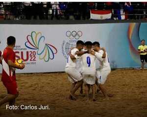 ODESUR 2022: ¡Paraguay es oro en el fútbol del playa!
