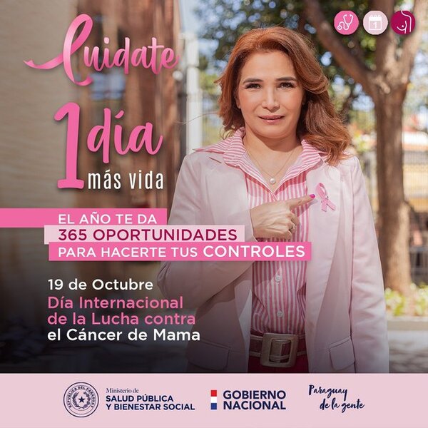 Octubre rosa: MSP recuerda que mujeres disponen de 2 días al año para exámenes ginecológicos - ADN Digital