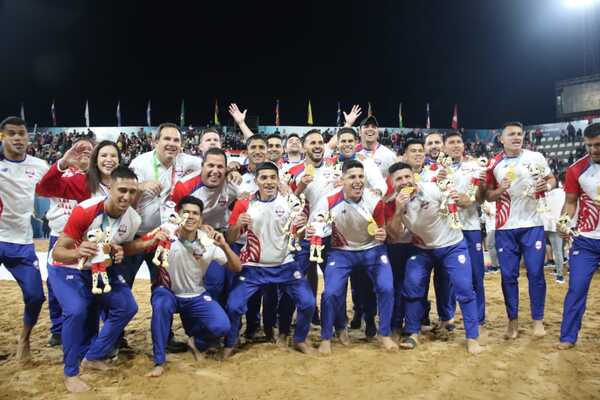 Paraguay es medalla de Oro en el fútbol playa - .::Agencia IP::.