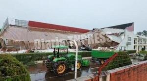 Fuerte temporal deja destrozos y casas inundadas en Alto Paraná – Diario TNPRESS