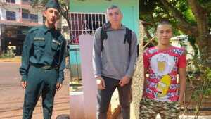 Tres jóvenes mirandenses se encuentran desaparecidos en el Chaco