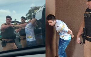 Asaltante paraguayo se “cagó del susto” durante su detención - Noticiero Paraguay