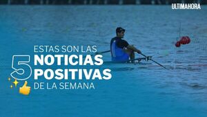 La era dorada del remo paraguayo y otras noticias positivas